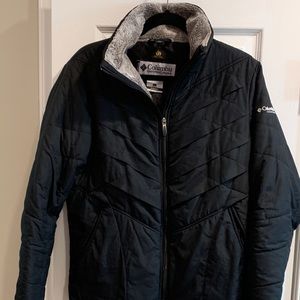 Columbia Black jacket/ winter shell!